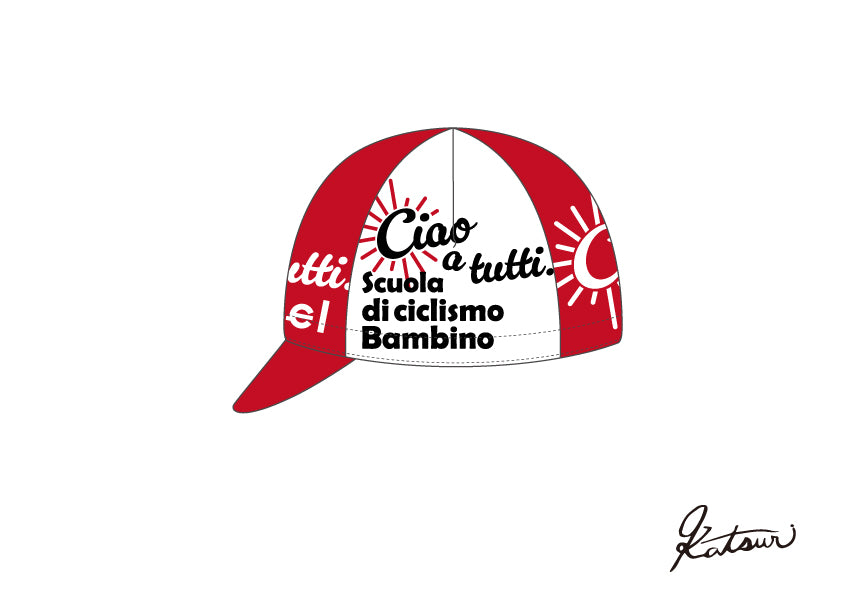 Ciao a tutti. サイクリングキャップ